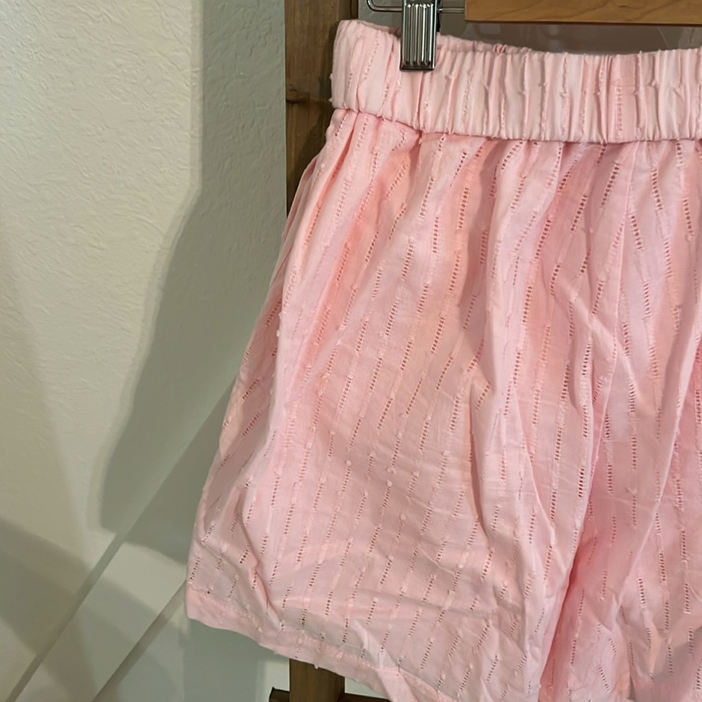 Pink Button With Matching Boxer Shorts Set - image 4